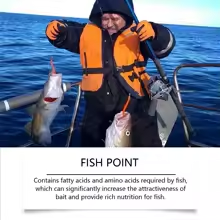 Red Worm Bait Fish Attractant High Concentration Fish Bait Attractant Enhancer Liquid Strong Scented Fish Attractants