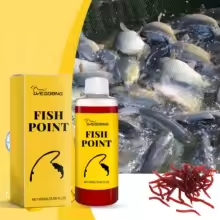 Red Worm Bait Fish Attractant High Concentration Fish Bait Attractant Enhancer Liquid Strong Scented Fish Attractants